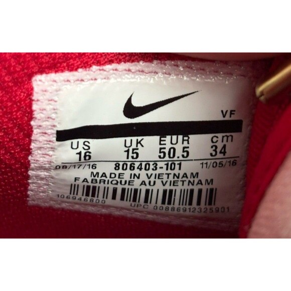 Nike Air Force 1 07 LV8 High Sail Size 16 Men's - Picture 10 of 10